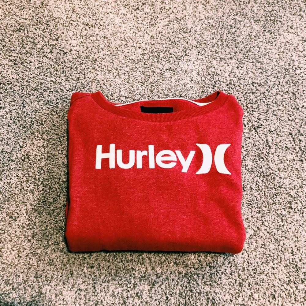 Red Hurley Pullover Sweater Size L